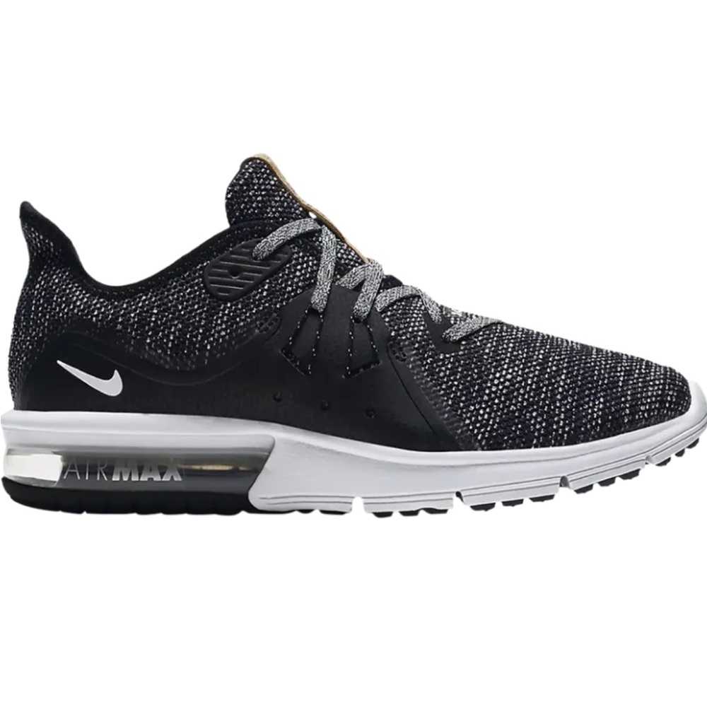 Nike Air Max Black and White Sneakers
